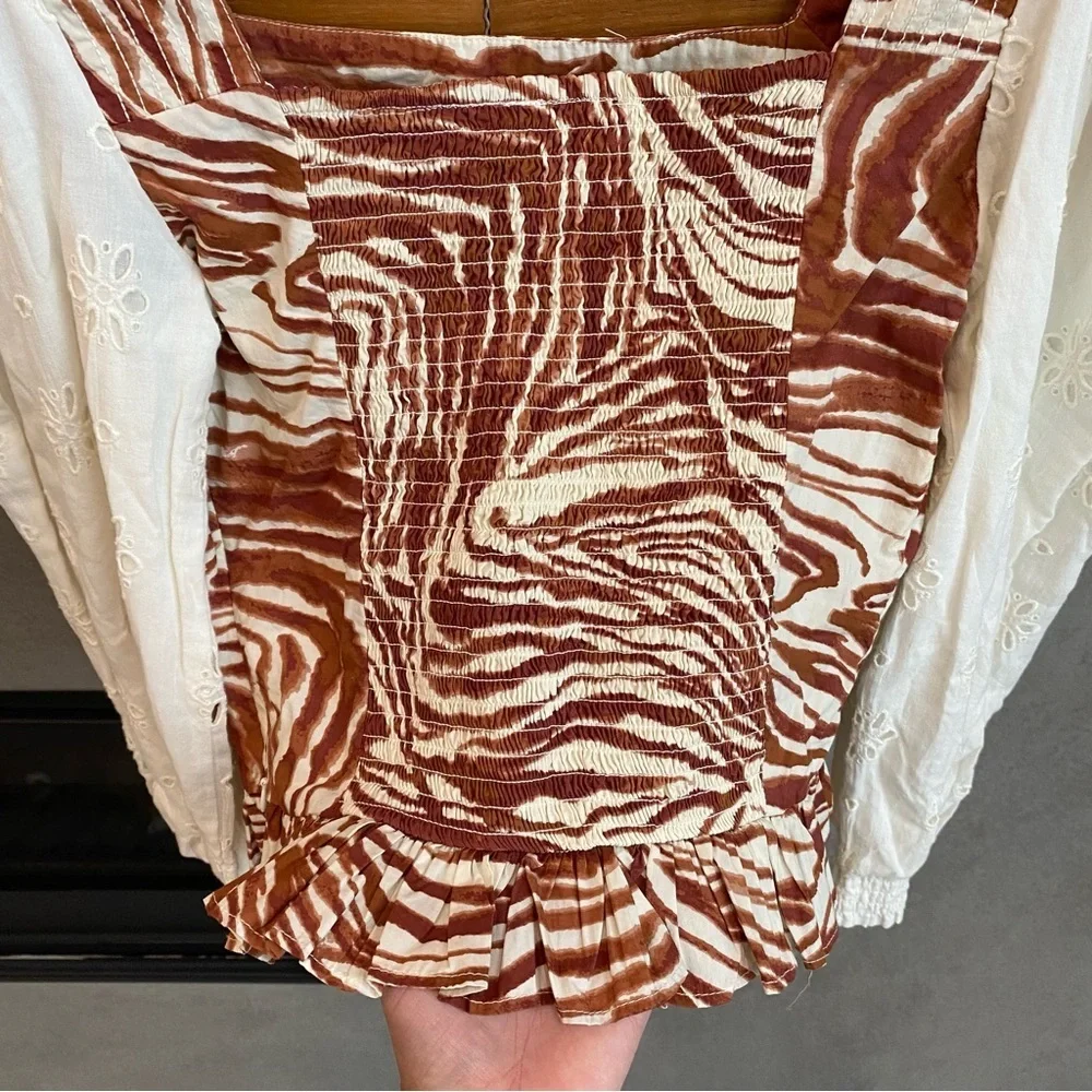 NWT Love The Label Anthropologie Square Neck Top, Size S